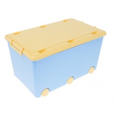 Ящик для іграшок Tega Chomik IK-008 (light blue-yellow)